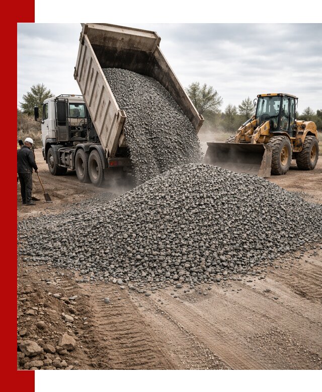 Гранитный щебень фракция 10-20 с доставкой в Железногорске