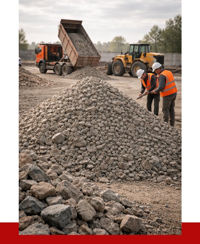 Гранитный щебень фракция 40-70 в Железногорске от 2584 руб ПРОНЕРУДЖлр