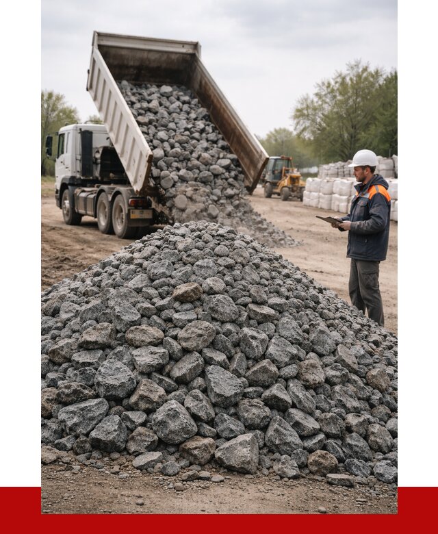 Гранитный щебень фракция 100-200 в Железногорске от 4342 р. ПРОНЕРУДЖлр