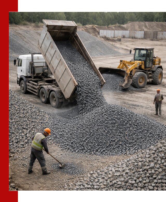 Щебень габбро-диабаз фр. 5-20 с доставкой в Железногорске