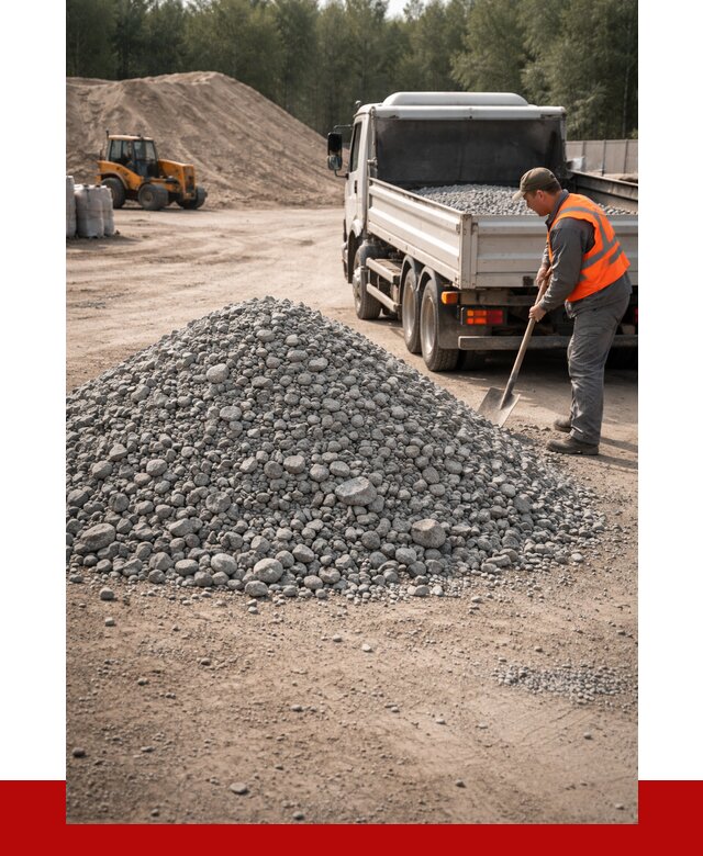 Гравийный щебень фракция 5-10 в Железногорске от 2274 р. | ПРОНЕРУДЖлр