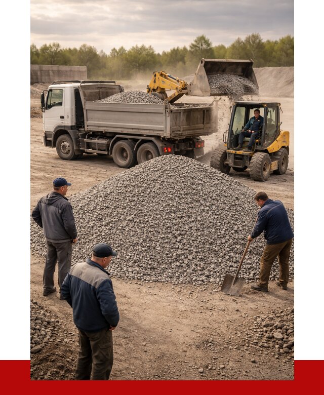 Гравийный щебень фракция 5-20 в Железногорске от 2481 р. ПРОНЕРУДЖлр