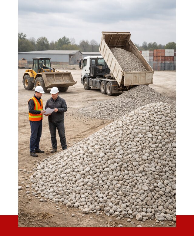 Известняковый щебень в Железногорске от 1447 р. доставка | ПРОНЕРУДЖлр