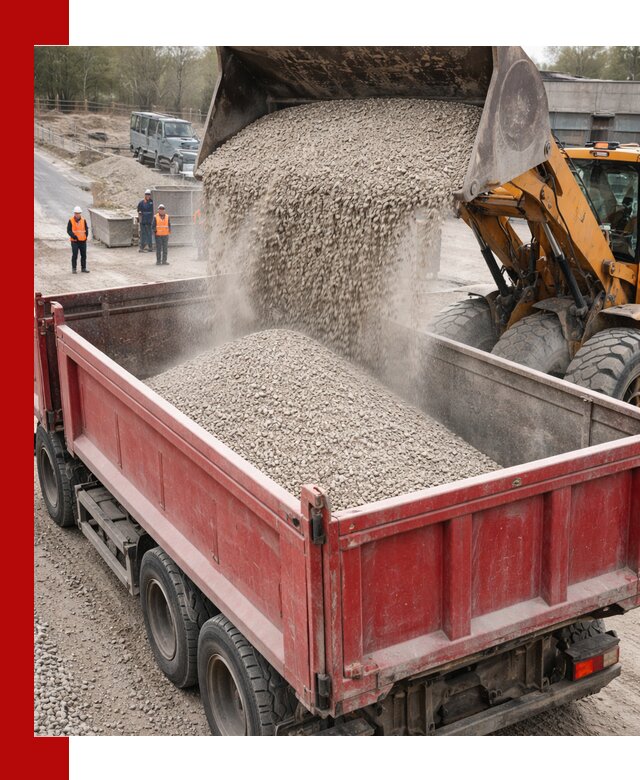 Купить известняковый щебень фракции 0-5 с доставкой в Железногорске