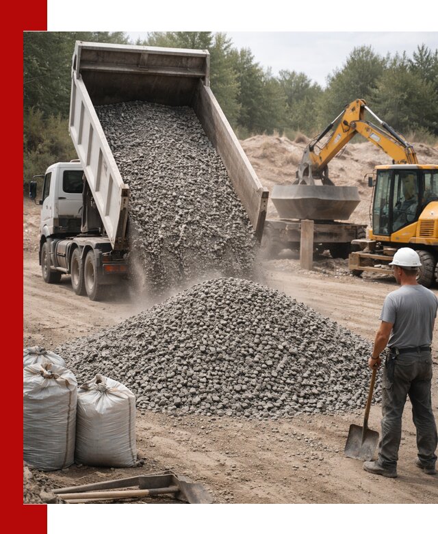 Доставка и продажа бетонного щебня в Железногорске