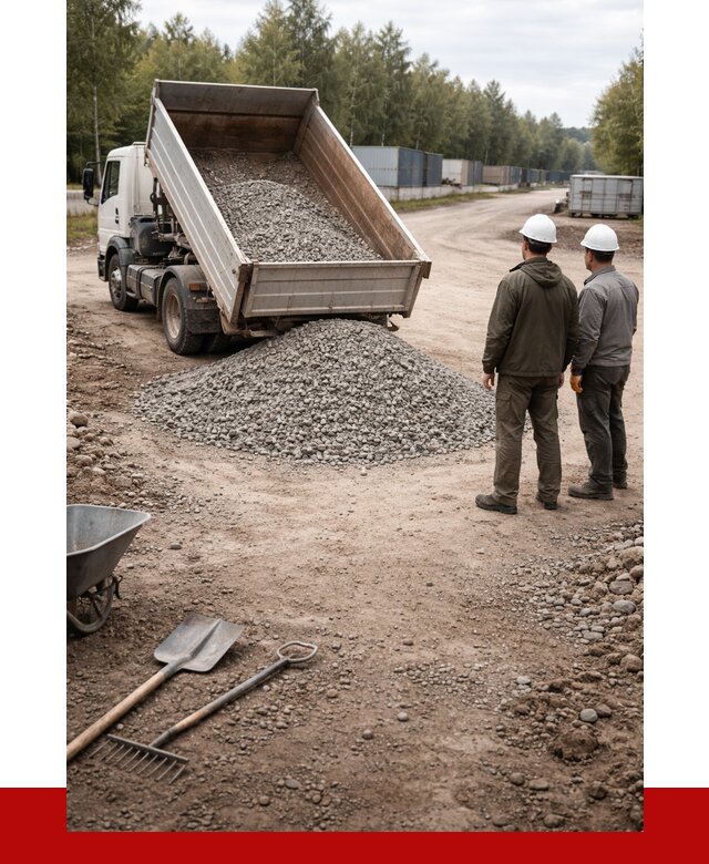 Бетонный щебень фракция 5-20 в Железногорске от 3308 р., ПРОНЕРУДЖлр