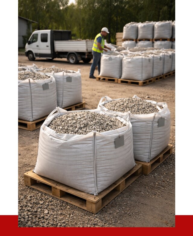 Щебень в мешках с доставкой в Железногорске от 4342 р. | ПРОНЕРУДЖлр