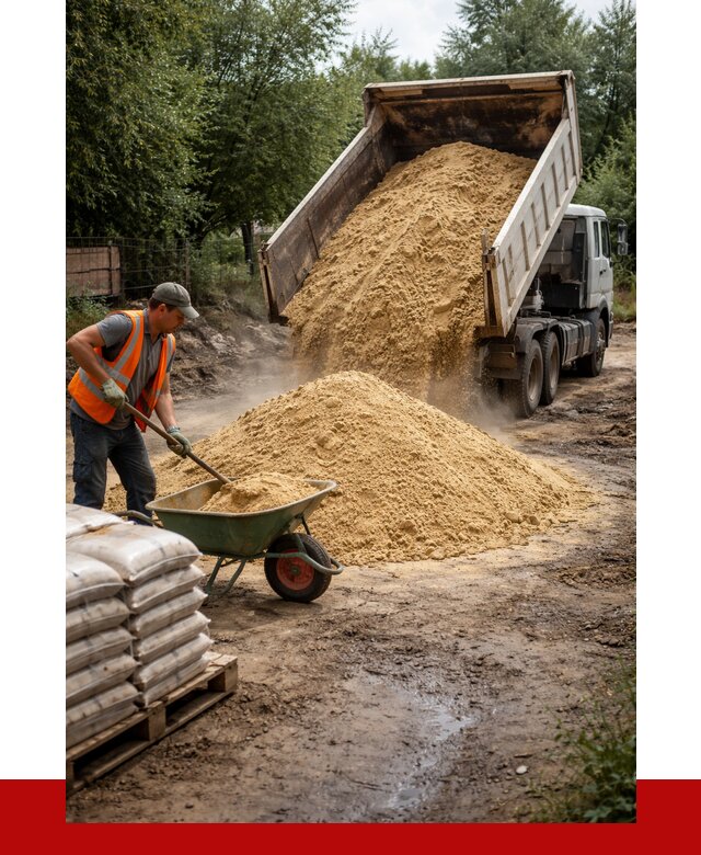Купить песок с доставкой в Железногорске от 1861 р. | ПРОНЕРУДЖлр