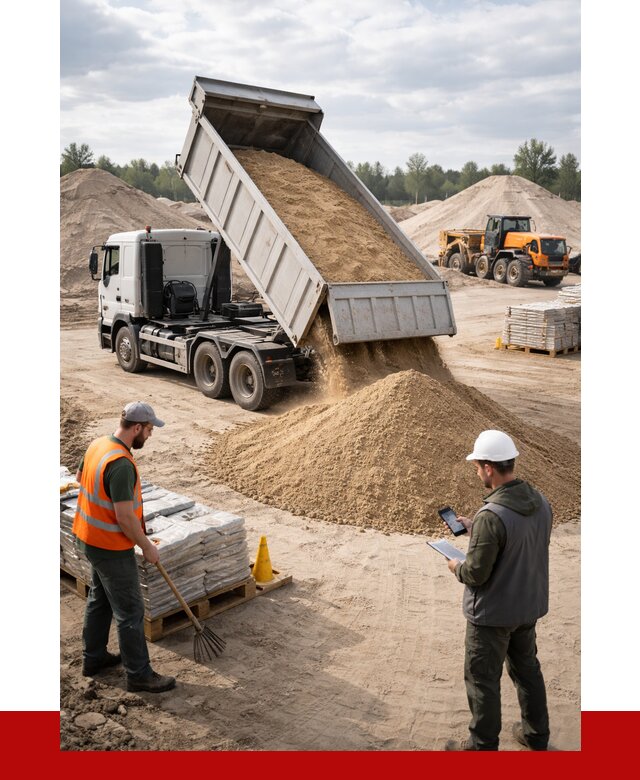 Карьерный песок с доставкой в Железногорске от 3721 р. ПРОНЕРУДЖлр