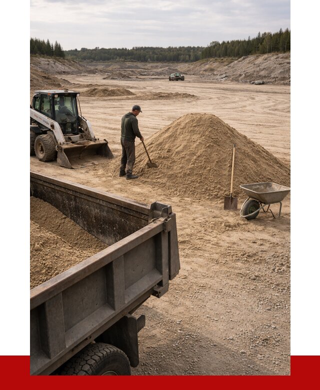 Карьерный песок среднезернистый в Железногорске, от 2274 р. ПРОНЕРУДЖлр