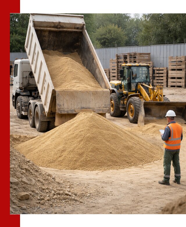 Доставка карьерного мелкозернистого песка в Железногорске