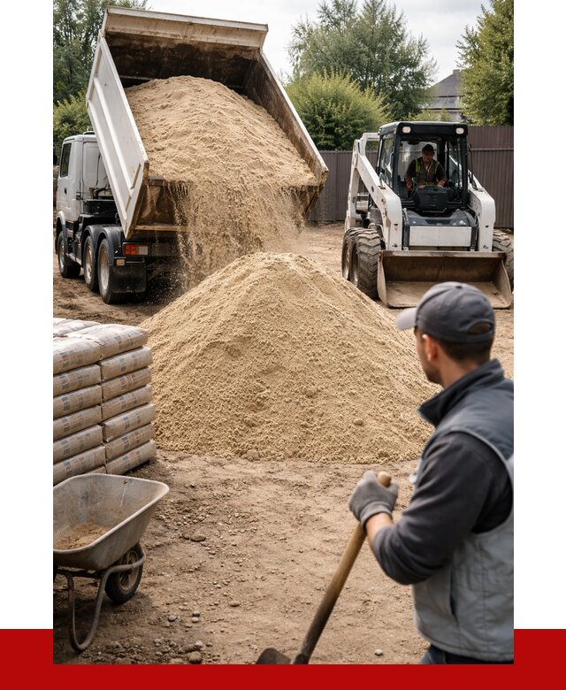 Мытый речной песок с доставкой в Железногорске от 1499 р. | ПРОНЕРУДЖлр