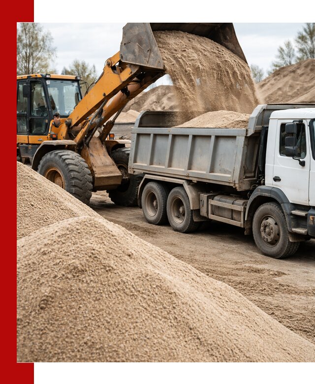 Доставка сеяного песка в Железногорске оптом и в розницу
