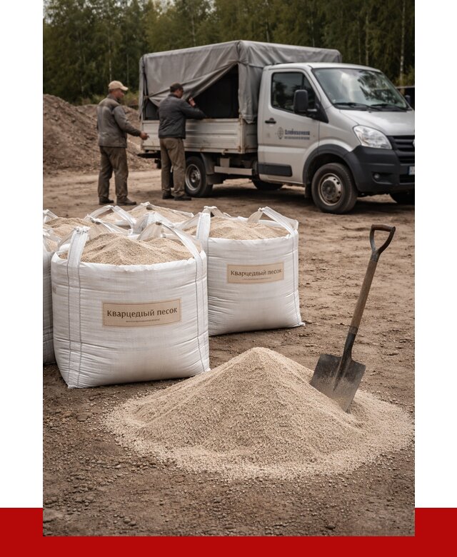 Кварцевый песок для пескоструя в Железногорске от 4652 р. | ПРОНЕРУДЖлр