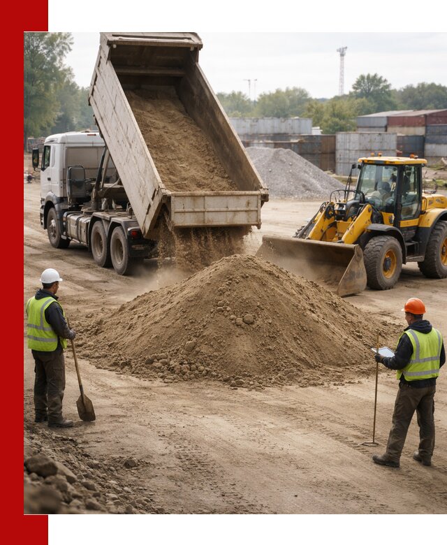 Доставка и продажа пескогрунта оптом и в розницу в Железногорске