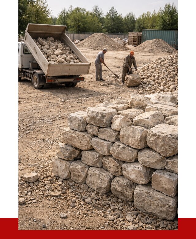 Бутовый камень известняковый в Железногорске от 4342 р. | ПРОНЕРУДЖлр