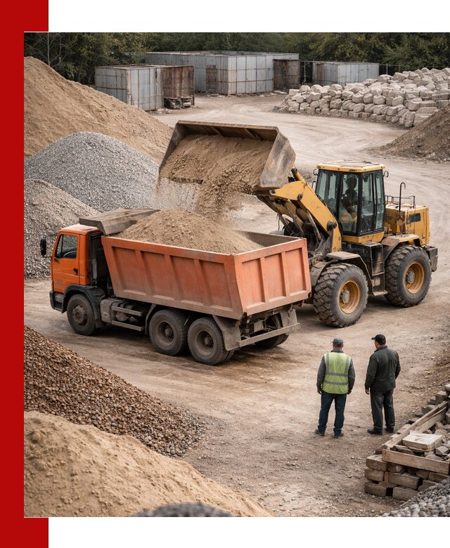 Доставка сыпучих смесей и смесей для стройки в Железногорске