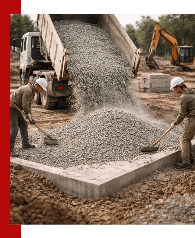 Доставка и продажа отсева для бетона в Железногорске