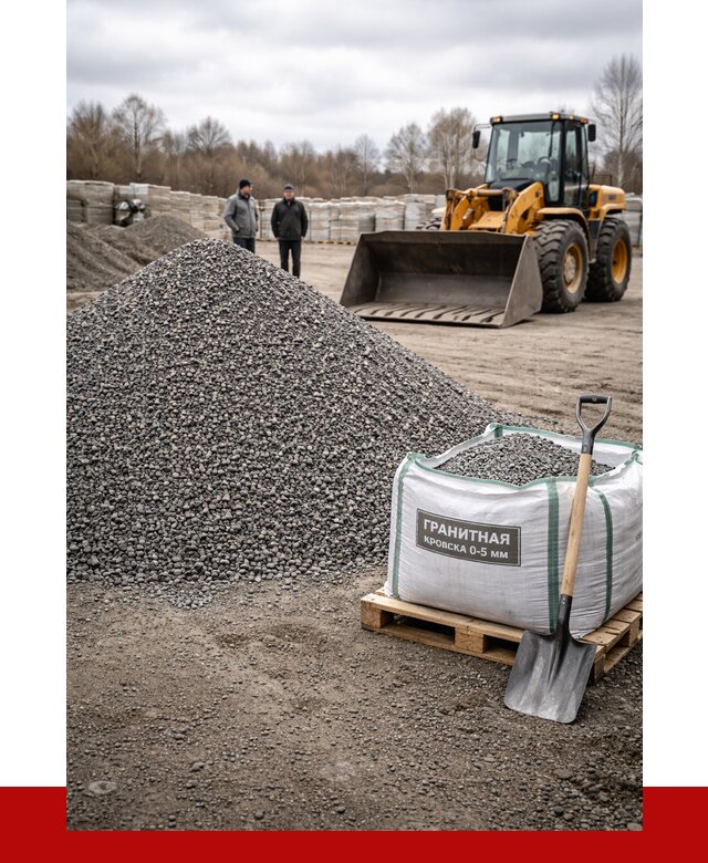 Купить гранитную крошку в Железногорске от 4962 р. с доставкой | ПРОНЕРУДЖлр