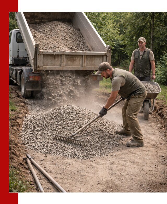 Каменная крошка для дорожек с доставкой в Железногорске