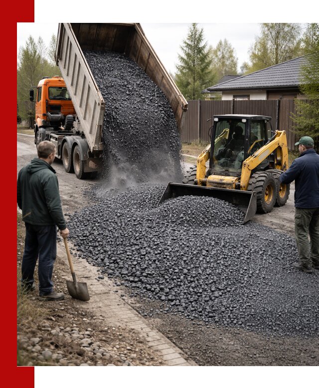 Крошка габбро с доставкой в Железногорске для строительных работ