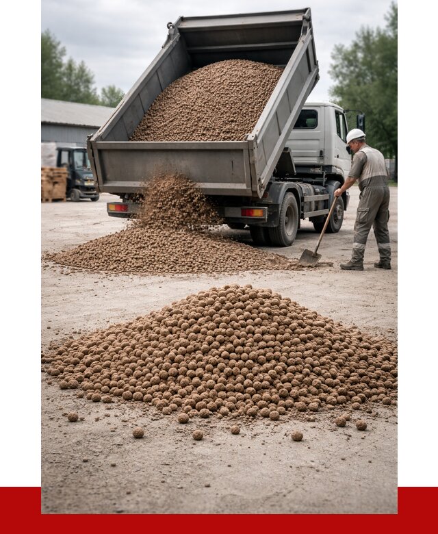 Керамзит с доставкой в Железногорске от 4342 р. за м3 | ПРОНЕРУДЖлр