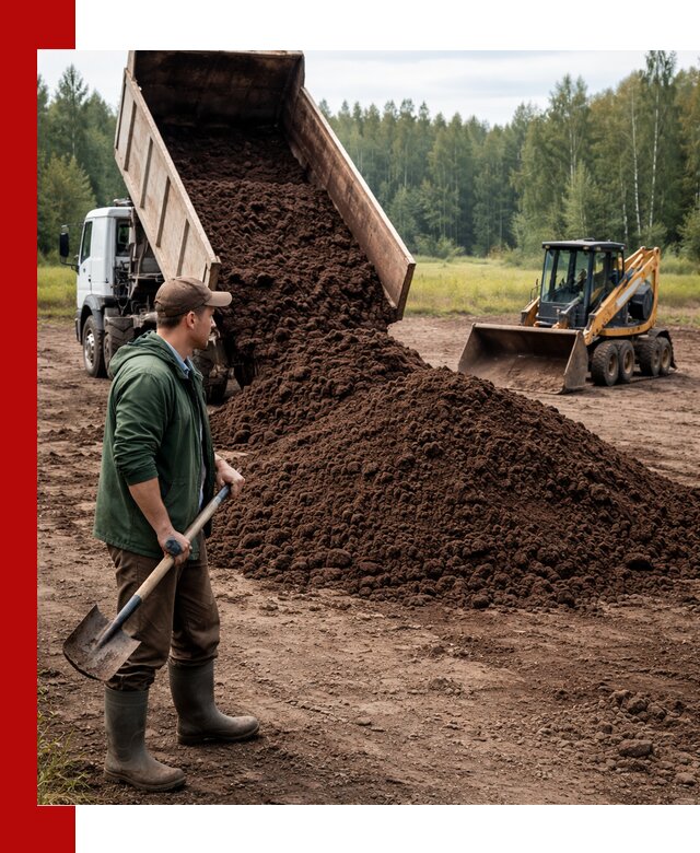 Купить верховой торф с доставкой в Железногорске для садоводства и растений