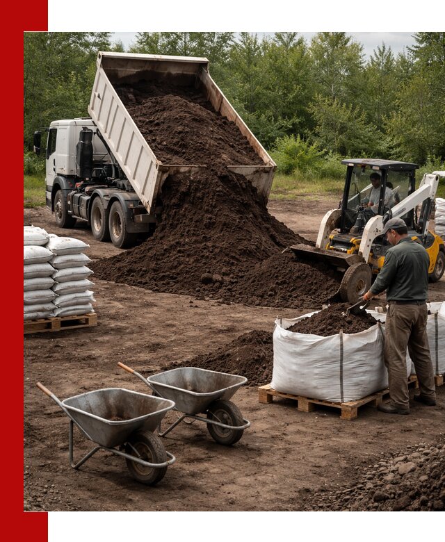 Доставка и продажа торфогрунта в Железногорске оптом и в розницу