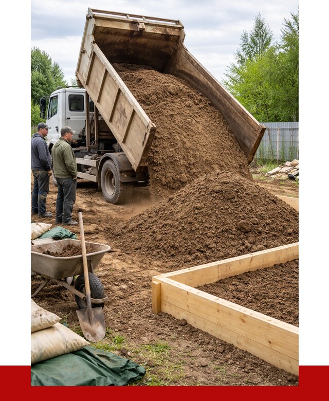 Торфо песчаная смесь в Железногорске с доставкой от 1912 р. | ПРОНЕРУДЖлр