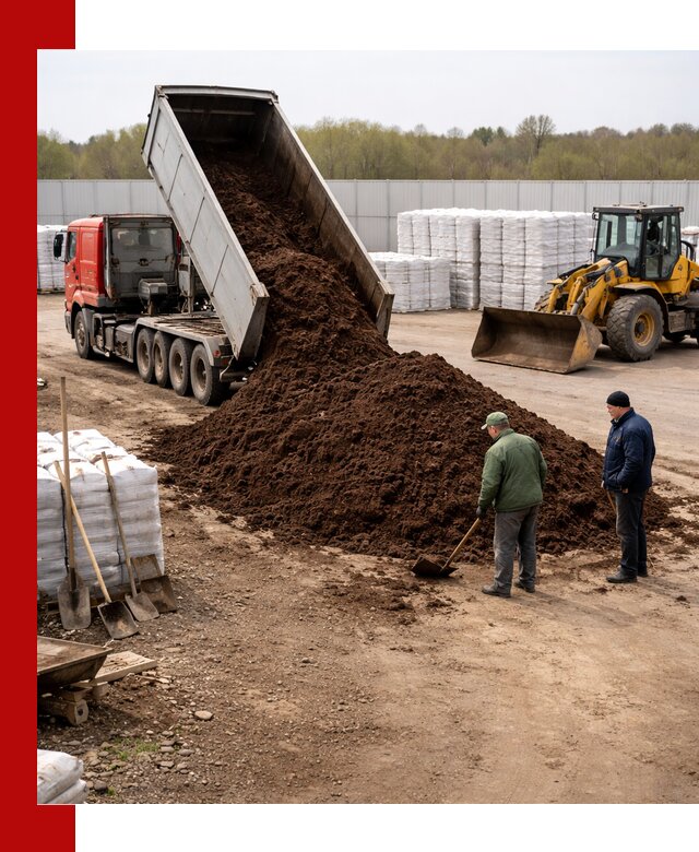 Доставка торфяных смесей оптом и в розницу в Железногорске