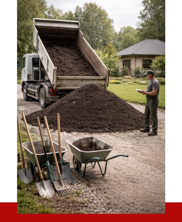 Купить чернозем с доставкой в Железногорске от 1861 р. | ПРОНЕРУДЖлр