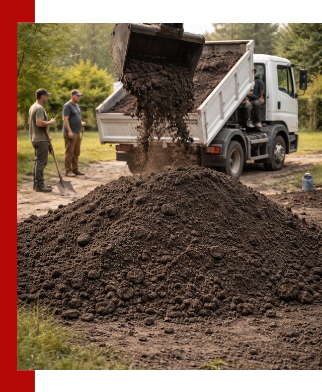 Доставка и продажа чернозема в Железногорске оптом и в розницу