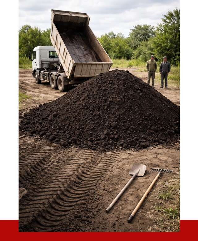 Купить чернозем навалом в Железногорске от 1240 р. за куб | ПРОНЕРУДЖлр