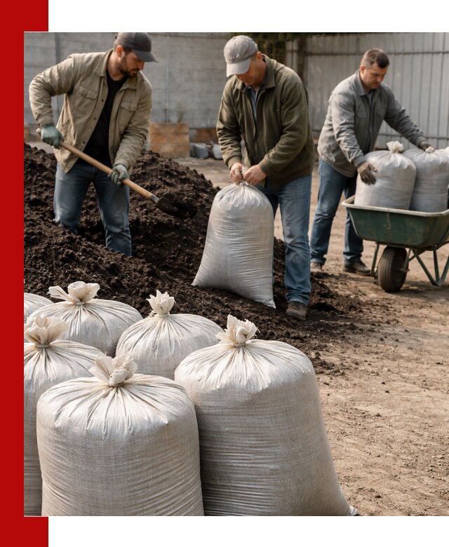 Купить чернозем в мешках с доставкой в Железногорске