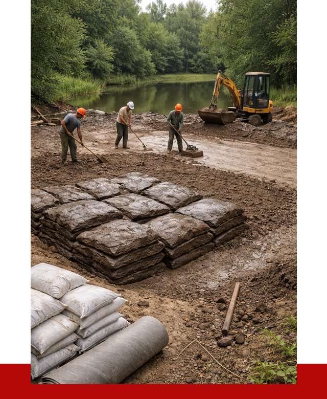 Купить глину для пруда в Железногорске от 4652 р. с доставкой | ПРОНЕРУДЖлр