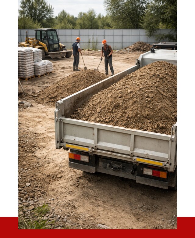 Супесь с доставкой в Железногорске от 2533 р. за куб | ПРОНЕРУДЖлр