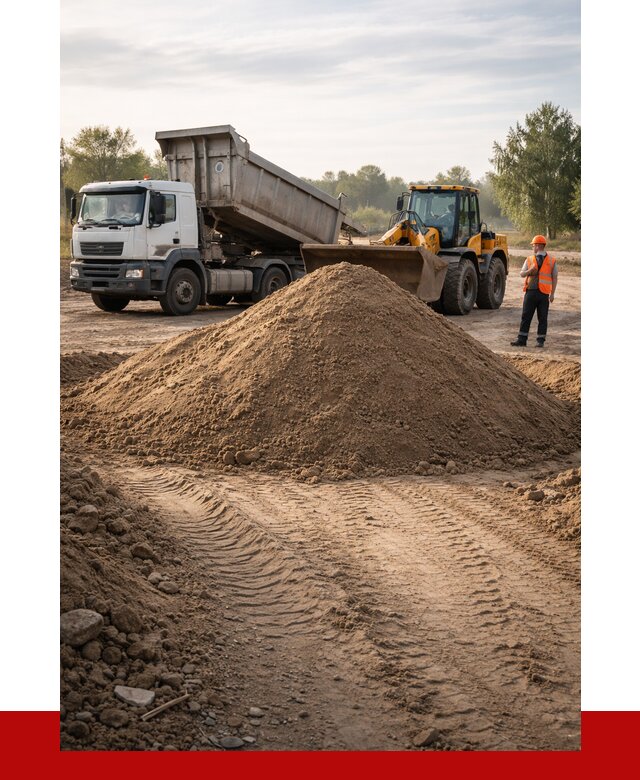 Купить песчаный грунт с доставкой в Железногорске от 4342 р. | ПРОНЕРУДЖлр