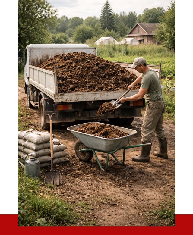 Купить коровий навоз с доставкой в Железногорске от 1861 р. | ПРОНЕРУДЖлр