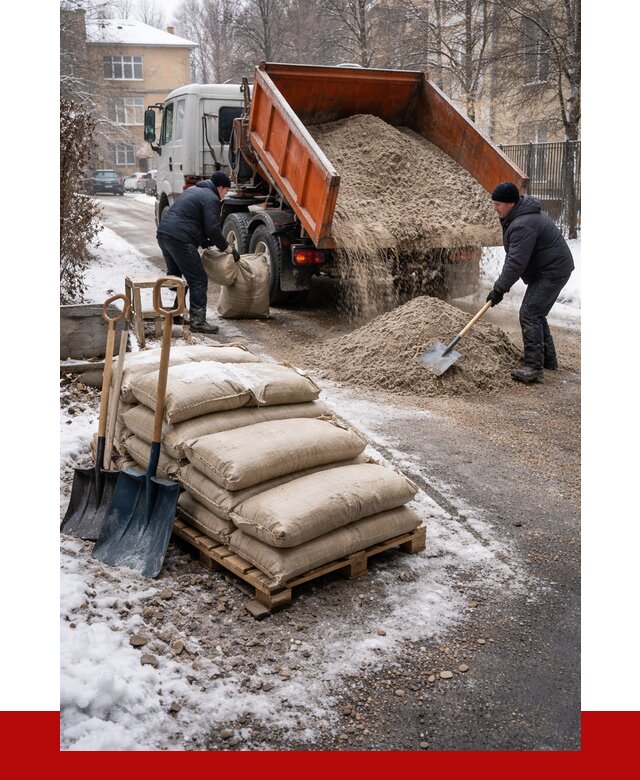 Противогололедные материалы оптом в Железногорске от 4342 р. | ПРОНЕРУДЖлр