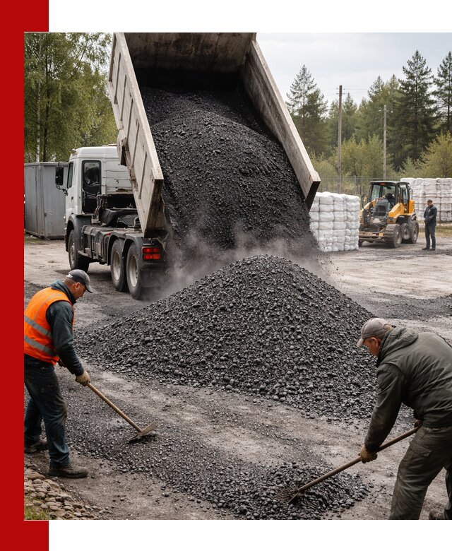 Доставка и продажа асфальтного гранулята в Железногорске
