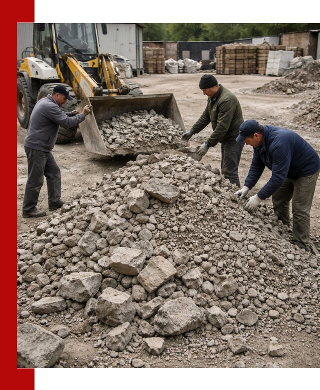 Демонтаж и вывоз бой бетона в Железногорске