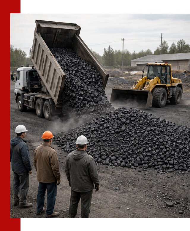 Доставка угля антрацита в Железногорске с самосвалами и погрузкой