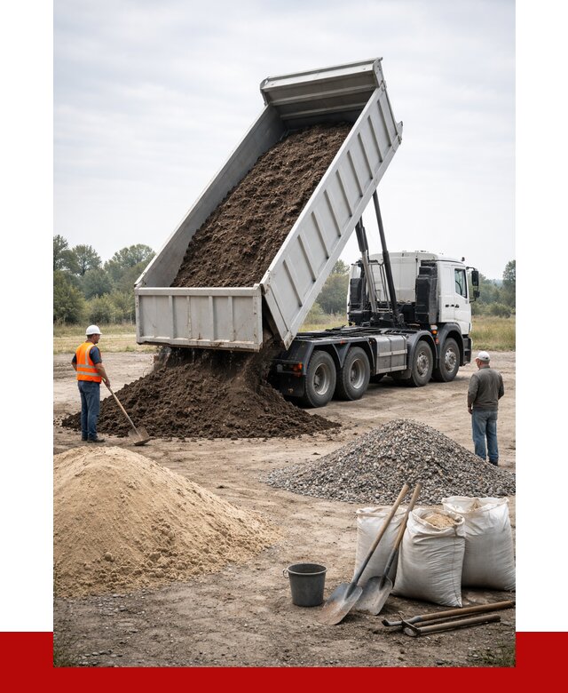 Доставка самосвалом 30 кубов в Железногорске от 8786 р. | ПРОНЕРУДЖлр