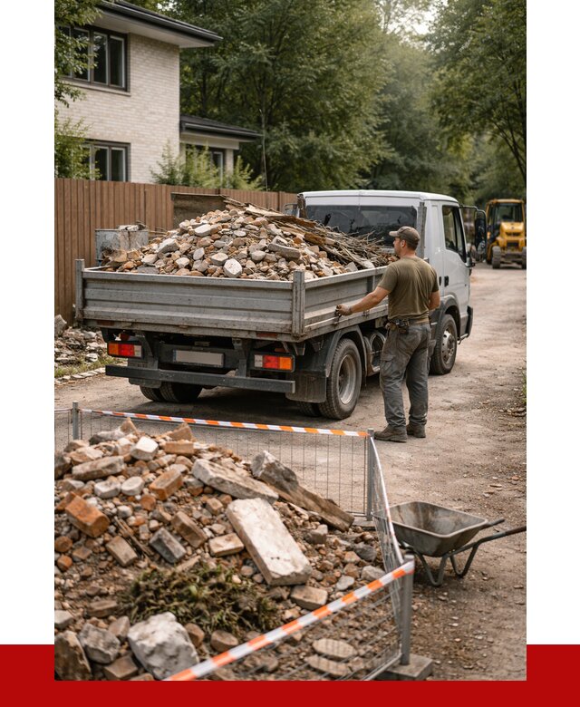 Вывоз строительного мусора с погрузкой в Железногорске от 7753 р | ПРОНЕРУДЖлр