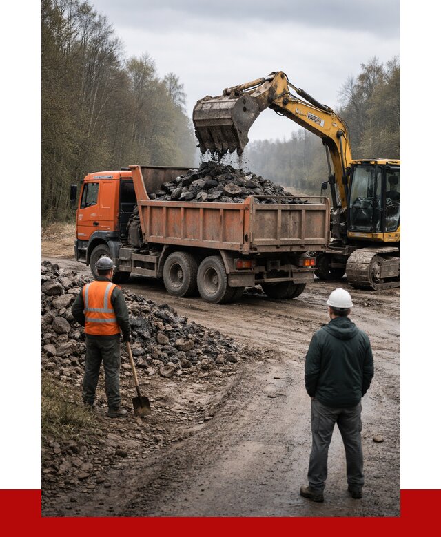 Вывоз асфальта в Железногорске от 4652 р. самосвалом ПРОНЕРУДЖлр
