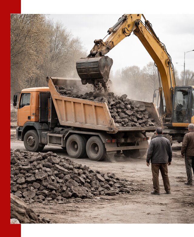 Вывоз асфальта и асфальтового покрытия в Железногорске